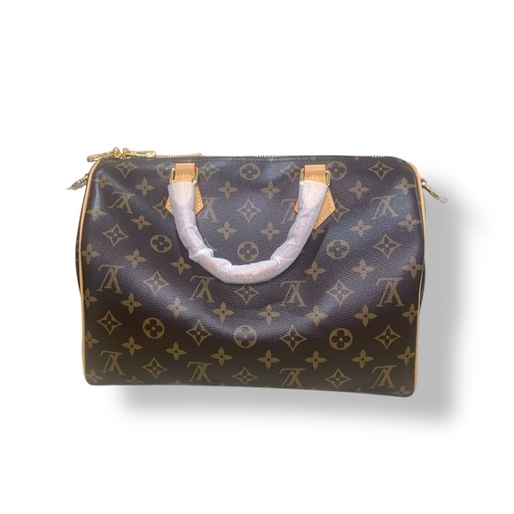 Louis Vuitton Brown Speedy Monogram Bag - Picture 1 of 6